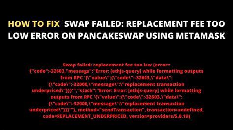 Metamask: Error related swapping ERC20 Token on UNISWAP
